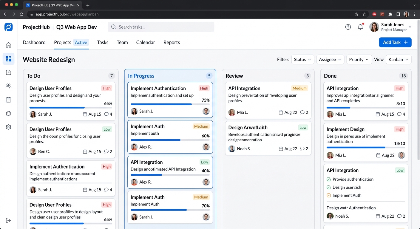 Project tracking